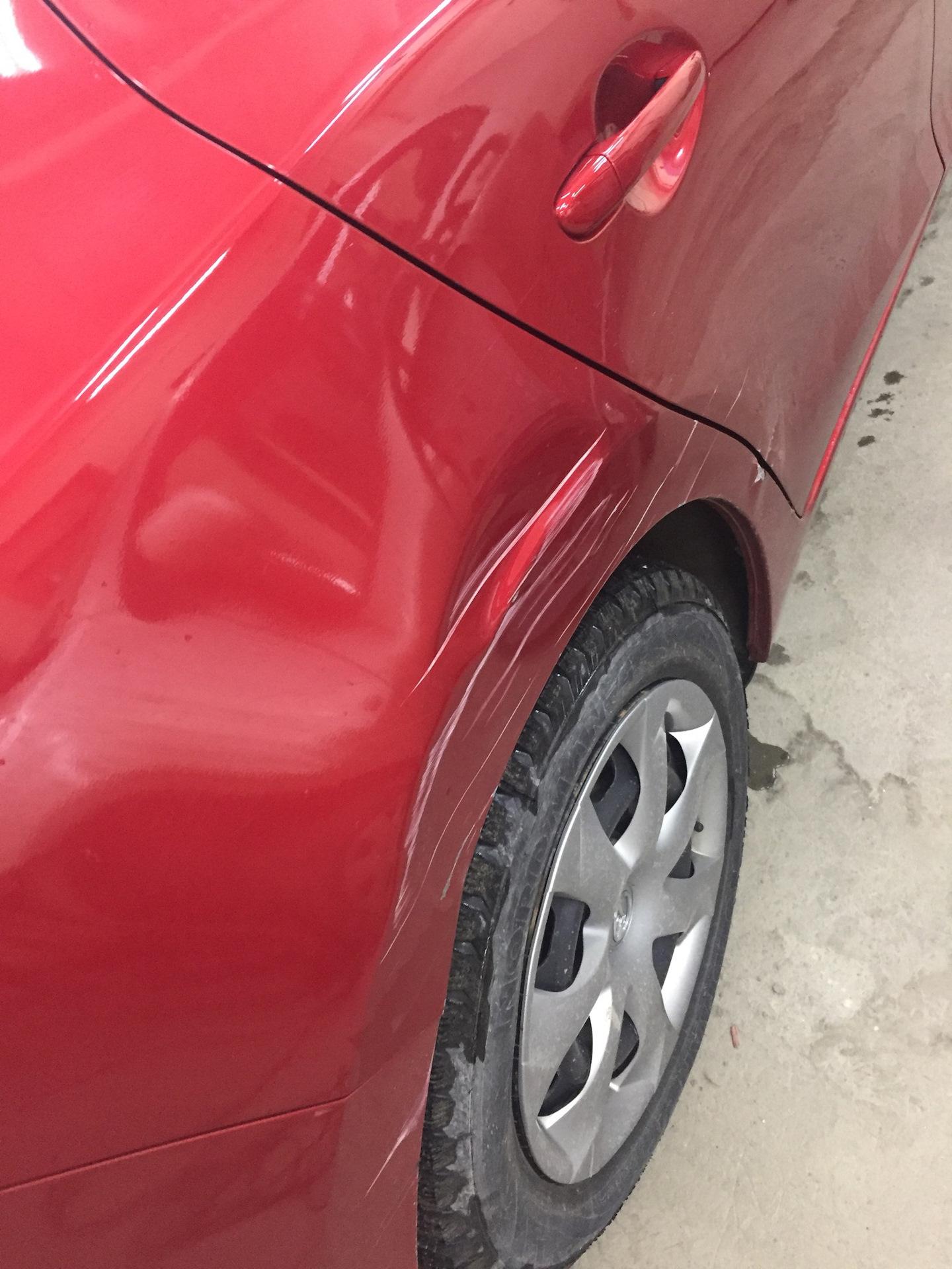 Как проводится кузовной ремонт Mazda